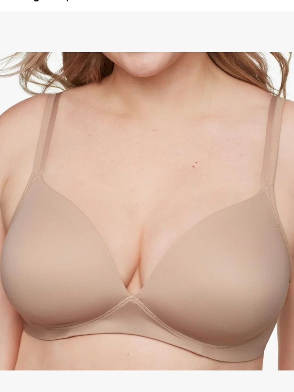 Warners Element of Bliss Smooth Nude T-Shirt Bra Wire Free Size 40C NWT